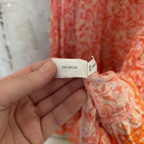 Poupette St Barth Bona Lemon Print Mini Dress - Picture 5 of 5